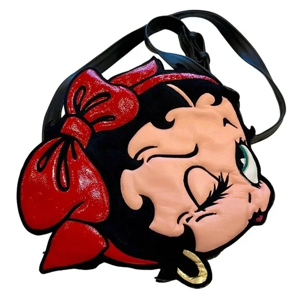 BOOP SET BAG COAT DENIM jacket and Crossbody bag by King Features 97 & 03 Gr… - Picture 3 of 16